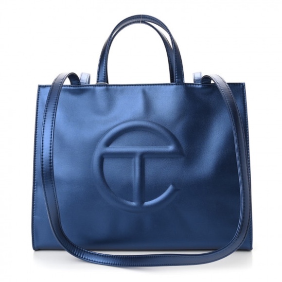 Medium Cobalt Telfar Shopper Bag - Picture 2 of 2